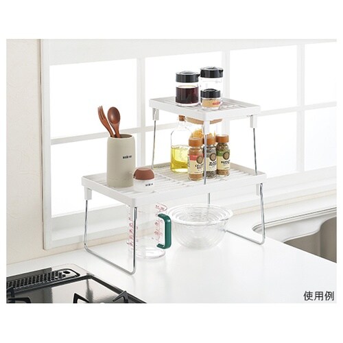 ABS樹脂製積み重ね棚ラックワン ミニ