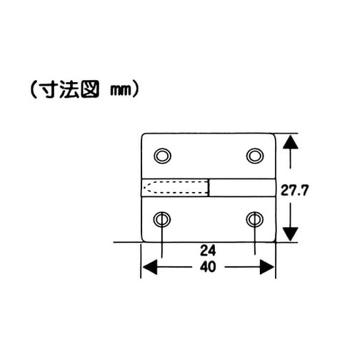 VF−101 鉄抜丁番左ヌキ