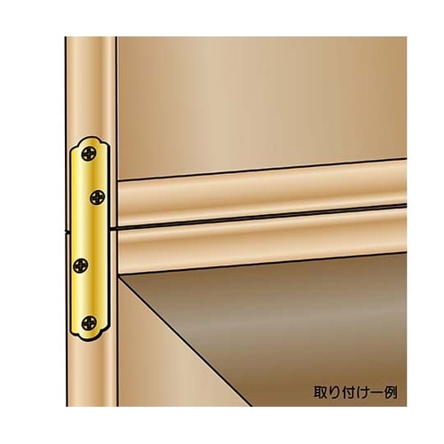 ゴールド隅金 一文字 長さ85.3mm×