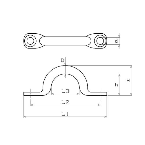 15−126 ステンアイストラップ6mm