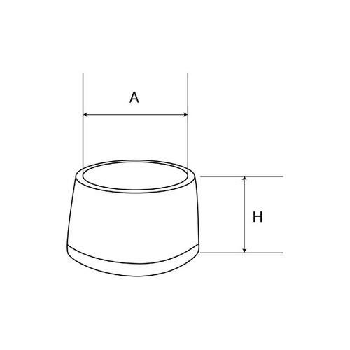 GT−503 丸パイプ用 パイプキャップ