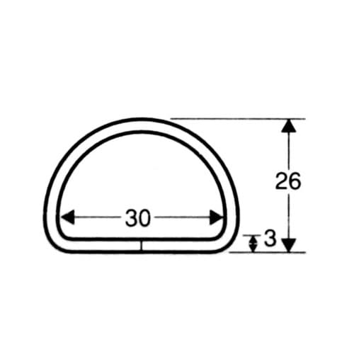 R−320 Dリング 30mm 2個