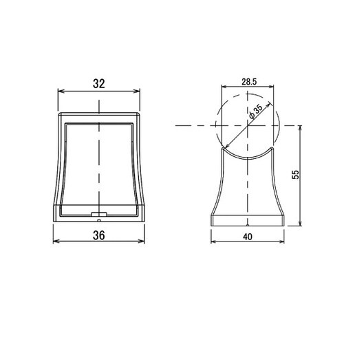 ぬくもり手すりNLT 直受 ホワイト N