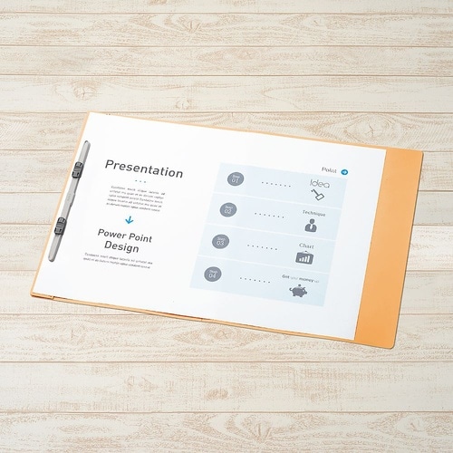 No.125FP フラットファイル 黄