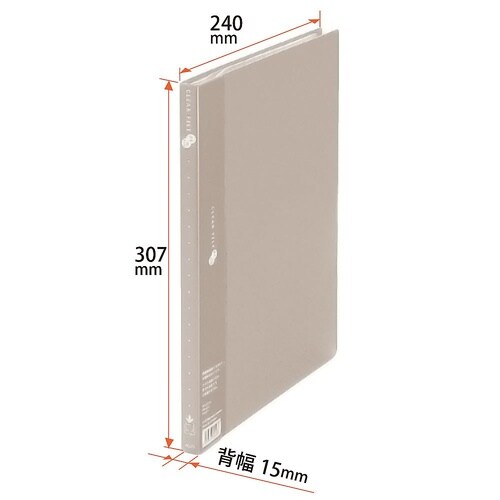 FC−122EL GY クリアーファイル