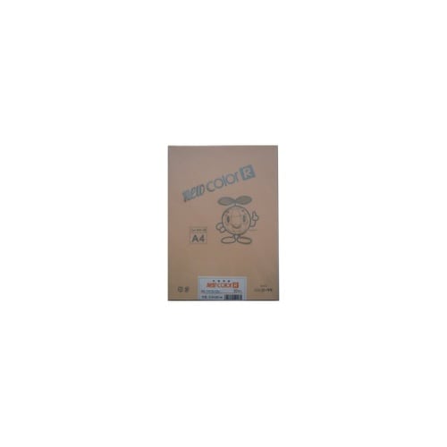 色画用紙R A4 50枚 うすだいだい