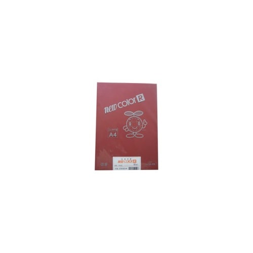 色画用紙R A4 50枚 えんじ
