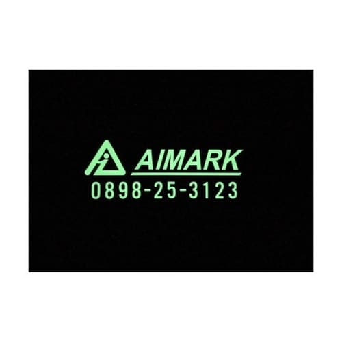 非常用標識 中輝度蓄光カッテイング文字