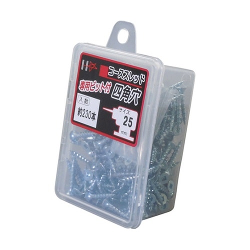 HC 四角穴コース #2ビット付 25(