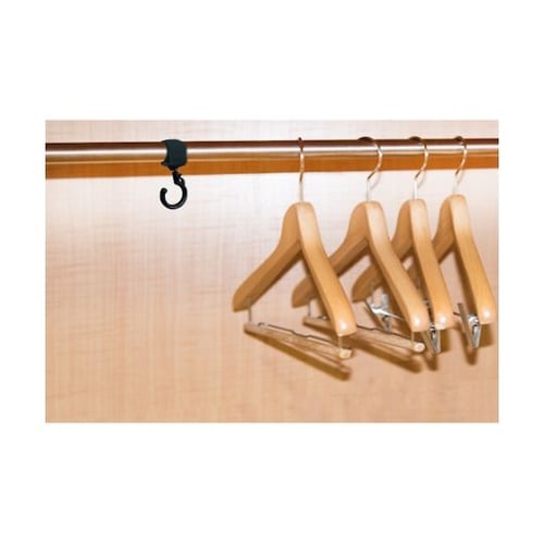 クルりんフック 黒色 回転タイプ 20ー