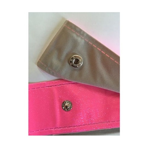 調節付き反射タスキ タスキング ピンク