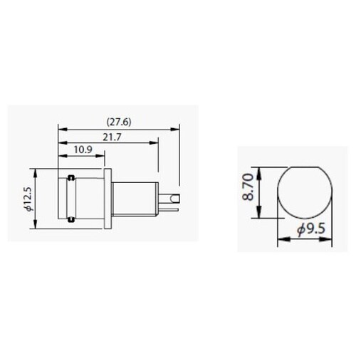 BNCコネクタ ジャック パネルレセプタ