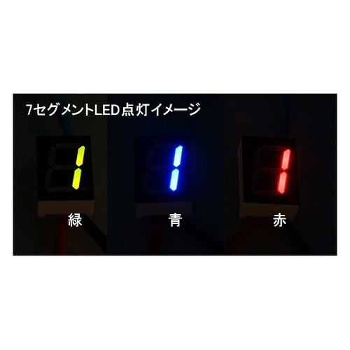 KW1802C2B 7セグメントLED