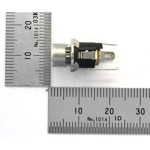 DCジャック 2.1mm パネル取付け用