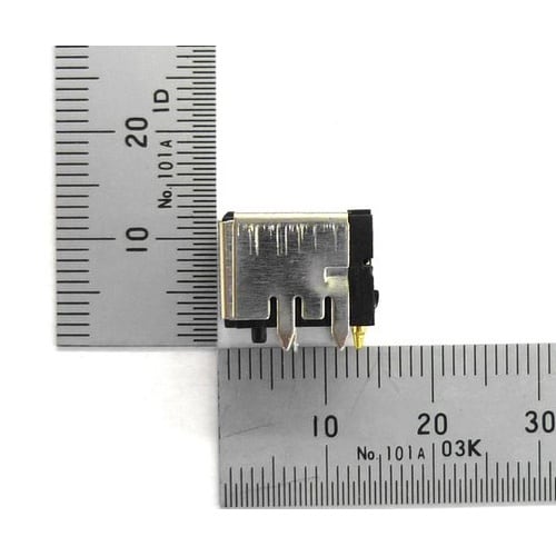 DCジャック 2.1mm 基板取付け用