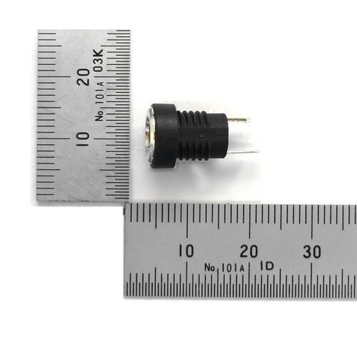 DCジャック 2.5mm パネル取付け用
