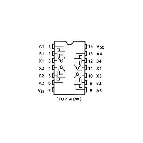 TC4093BP ロジックIC