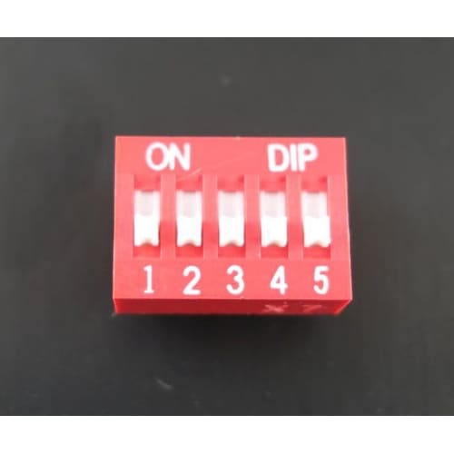 DS−05−V DIPスイッチ 5極