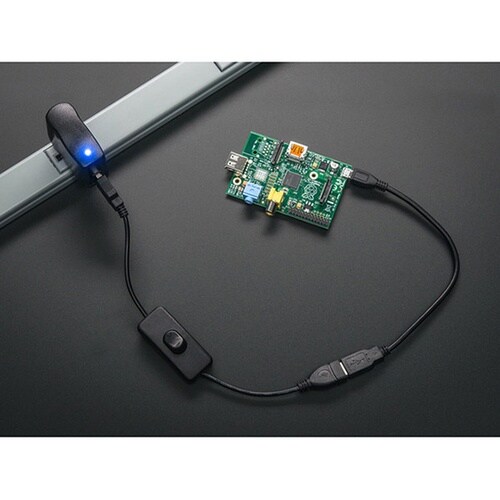 スイッチ付き電源用USBケーブル 162