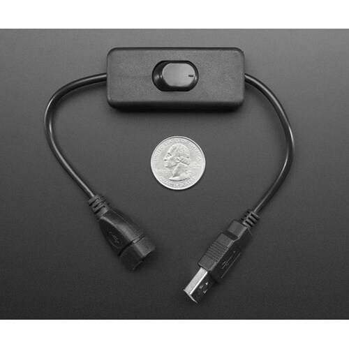 スイッチ付き電源用USBケーブル 162