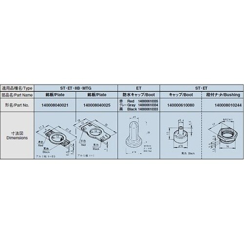 140000610080スイッチキャップ