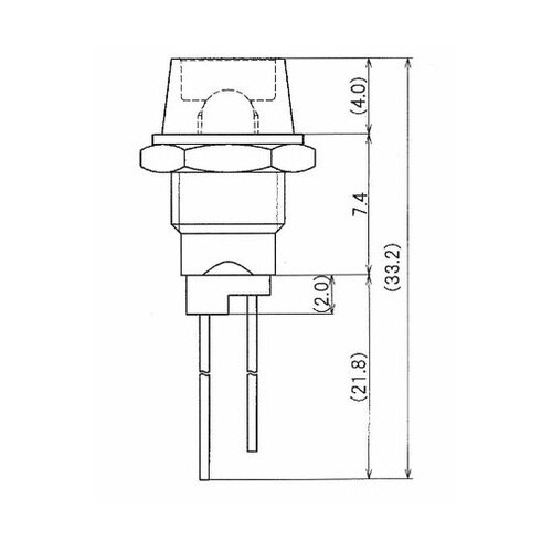 DB−10−T−BWLEDブラケット凹型