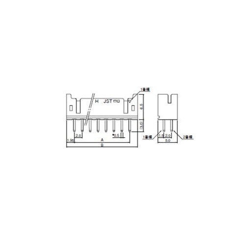 B10B−PHDSS*10圧着コネクタ