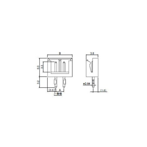 B2B−EH−A*10接続圧着コネクタ