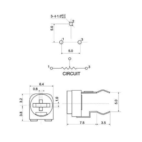 RM−065−503半固定抵抗50kΩ