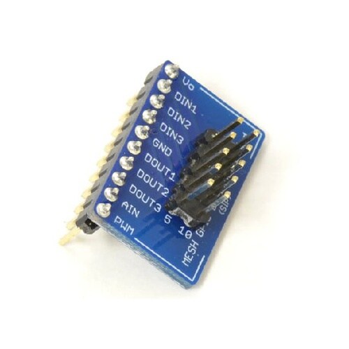 MESH GPIOタグ用変換基板(1列、