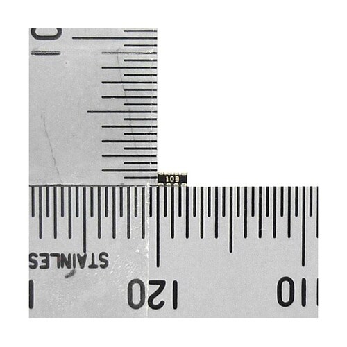 チップ抵抗アレイ 10kΩx4 (100