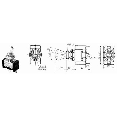 ET110A12−Z 小形トグルスイッチ