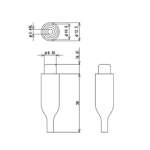 CN−6−RJ ピンジャック 赤