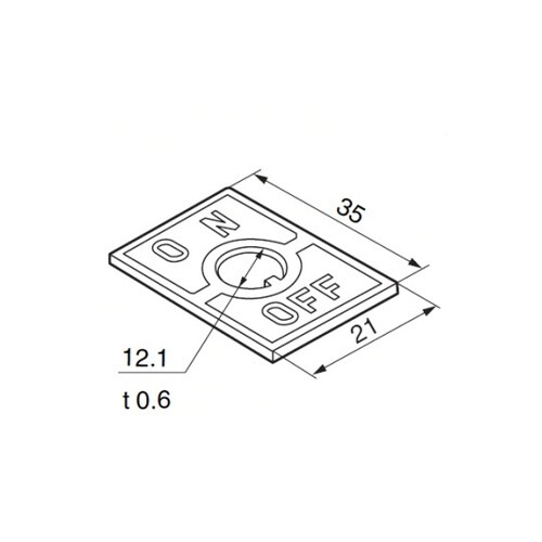 AT−215 M12ブッシング大型文字板