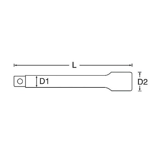 首振りエキステンションバー 6 1/4D
