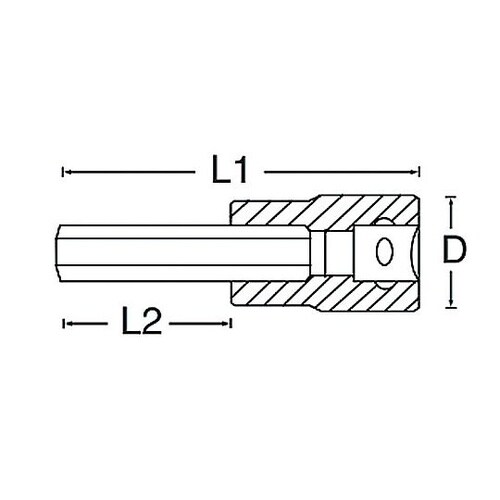 22887 ヘックスビットソケット7MM