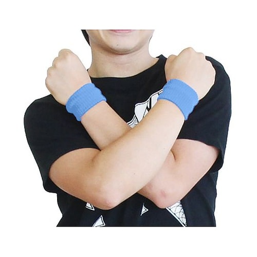 3206 ダンスリストバンド 水色