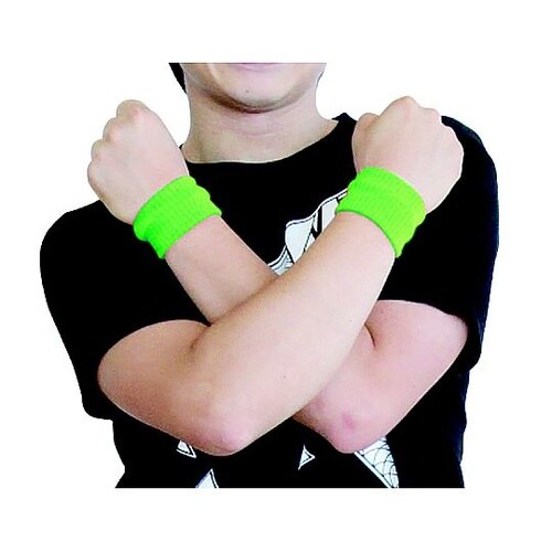 3516ダンスリストバンド蛍光グリーン