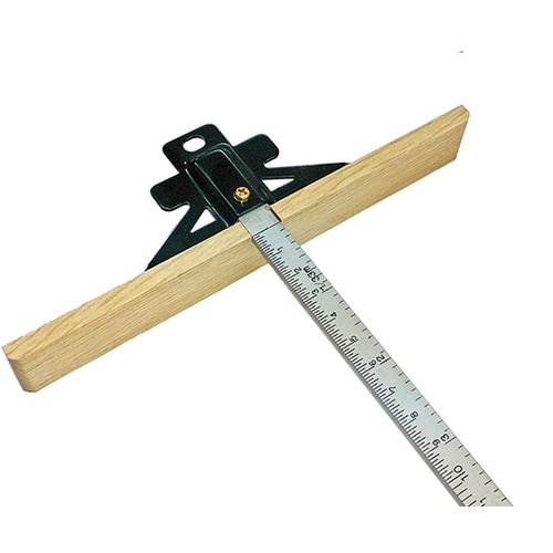 丸のこ定規 樫羽付き T−600