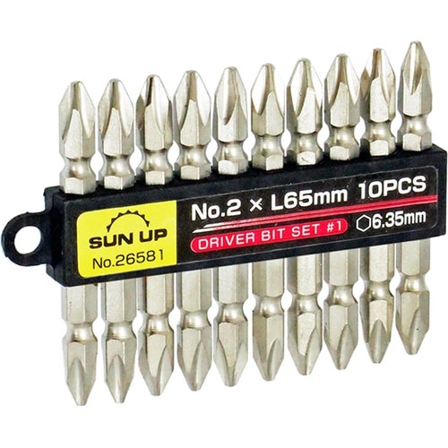 10pc #1 ドライバービットセット