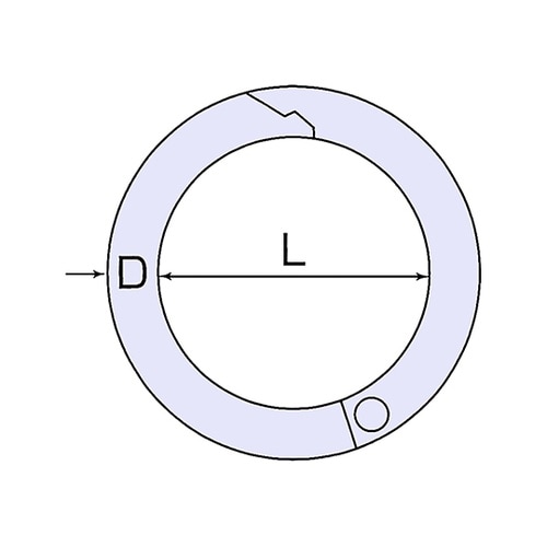CC−5 ステンレスチェーンキャッチ#5