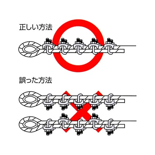 WC−4 ステンレスワイヤークリップ#4