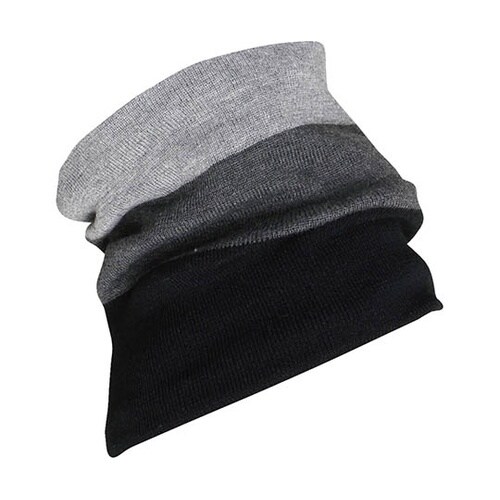 B−21ボーダーネックウォーマーブラック