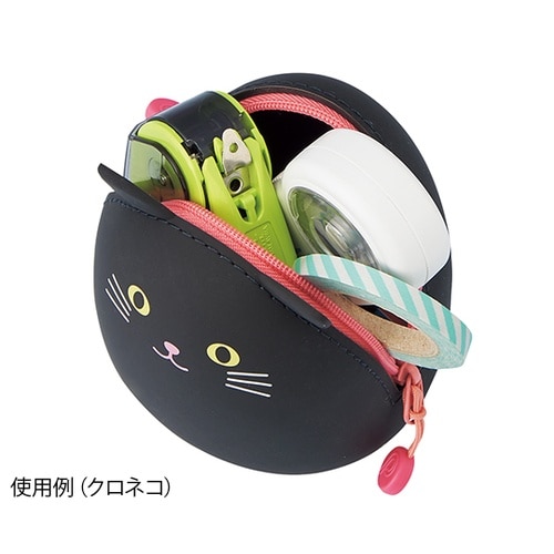 A7782−7 エッグポーチ ミケネコ