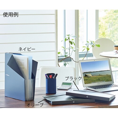 F7771−24 スタンドファイル 黒