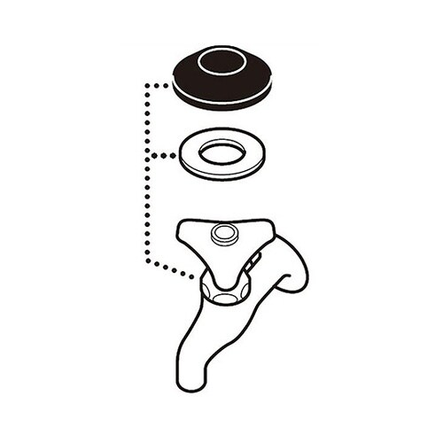 水栓上部パッキン 呼び13水栓用 PP4