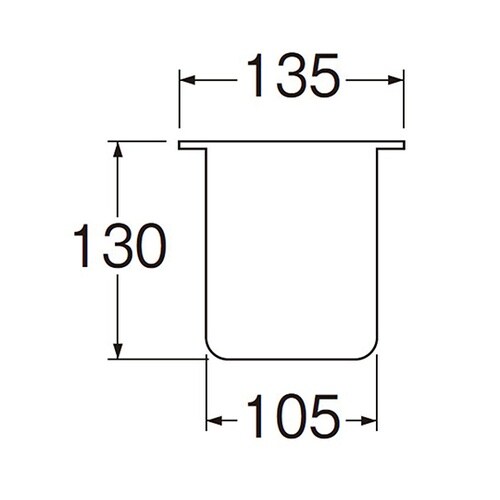 流し排水栓PCカゴ H650AF−1