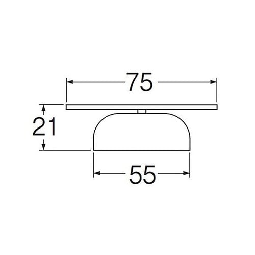 PH50F−75 ワントラップ皿74.5