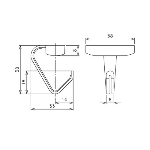 MJ−027EJフックセミトライアングル