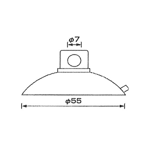 HR−673 強力ファミリー吸盤 横穴式